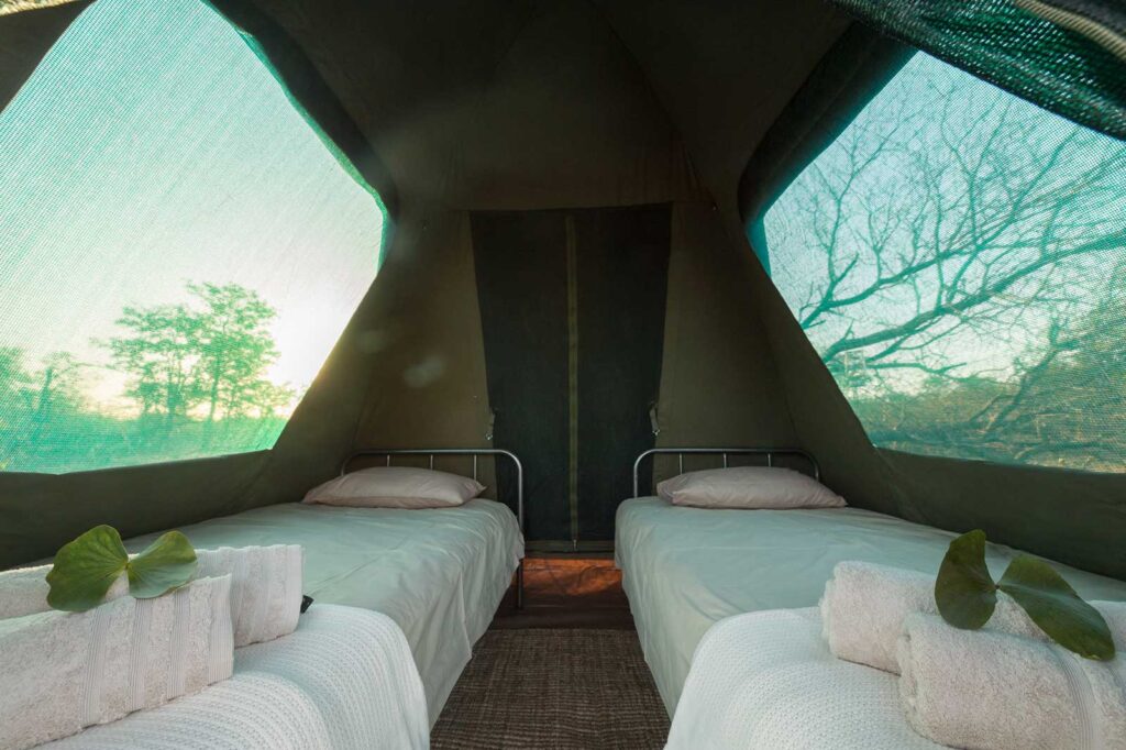 tented trail accommodation